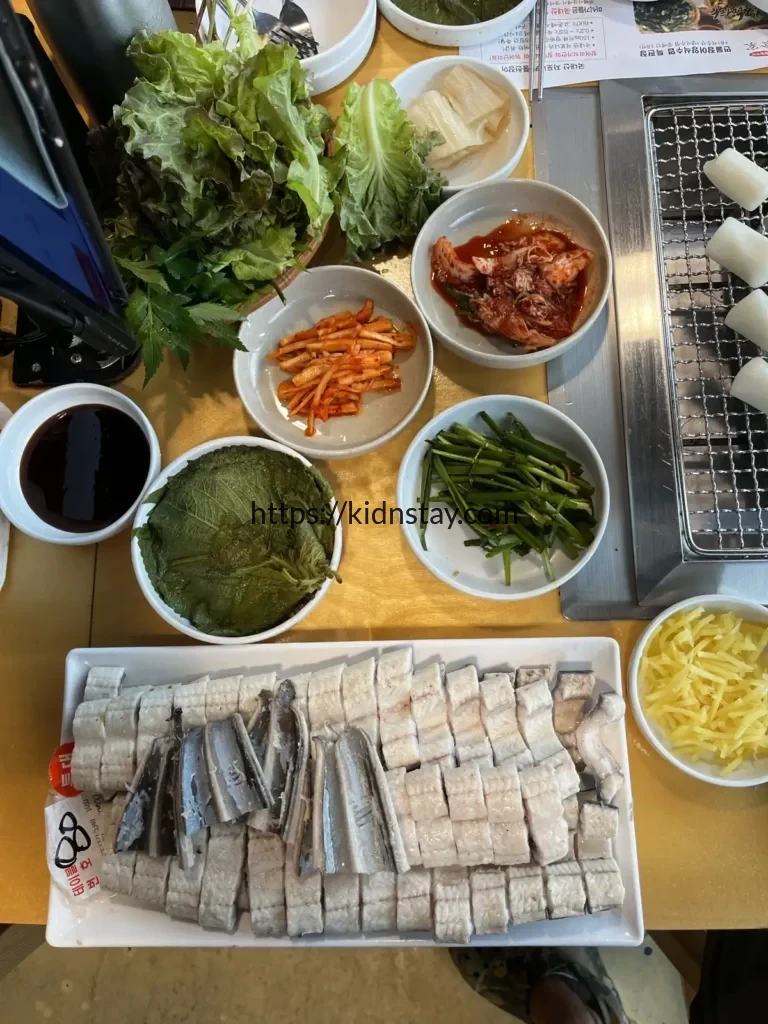 600도씨 초벌구이 장어