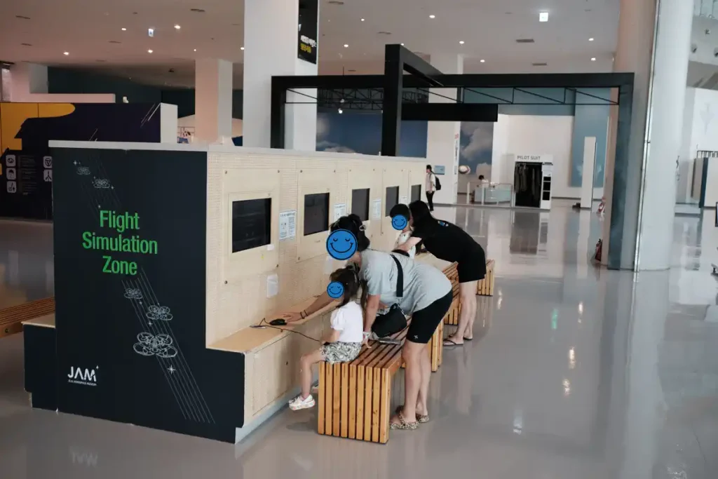 제주 항공우주박물관 드론 비행 시뮬레이션 체험존