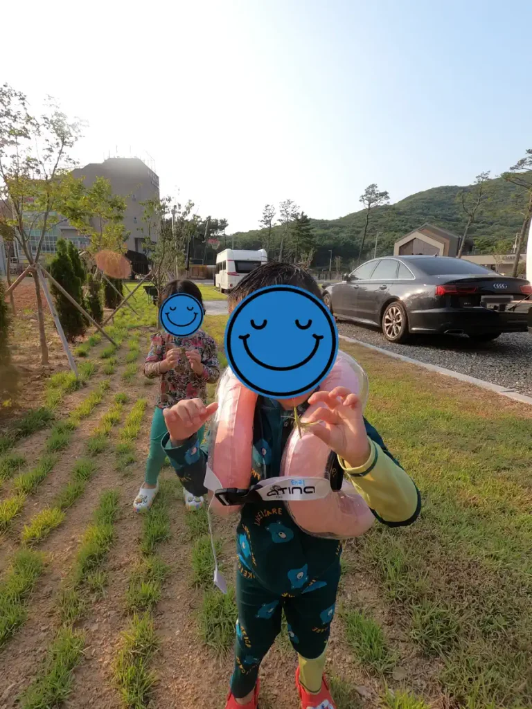 방아깨비 메뚜기 사냥